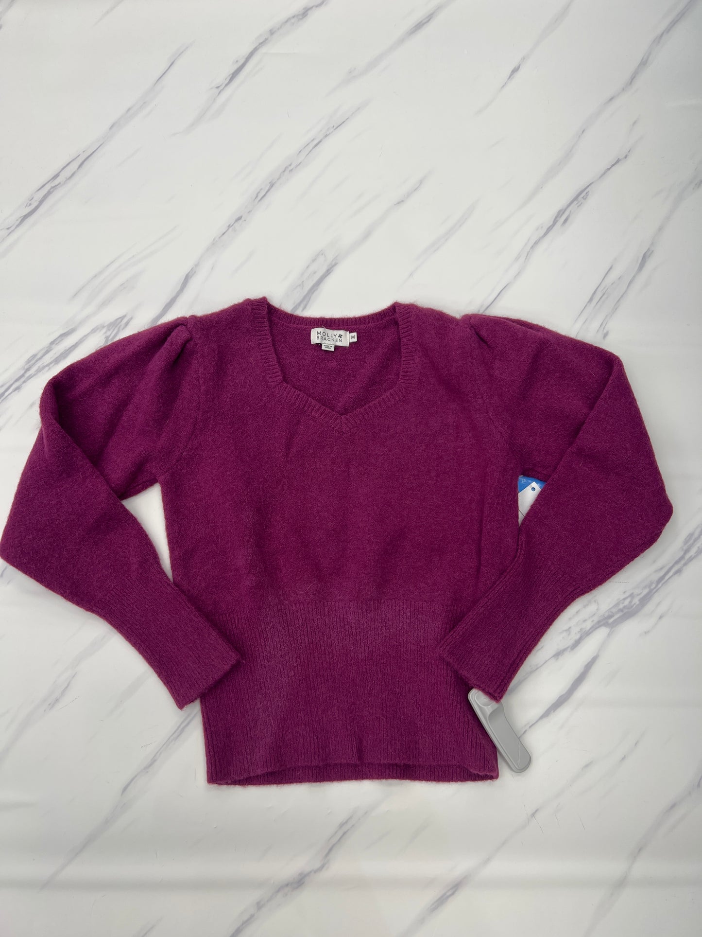 Sweater By Molly Bracken In Purple, Size: M