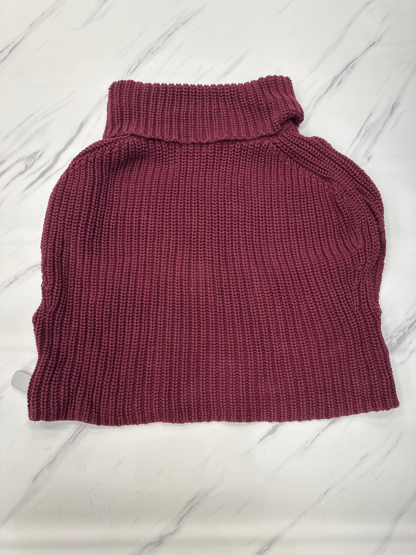 Vest Sweater By 525 In Maroon, Size: L