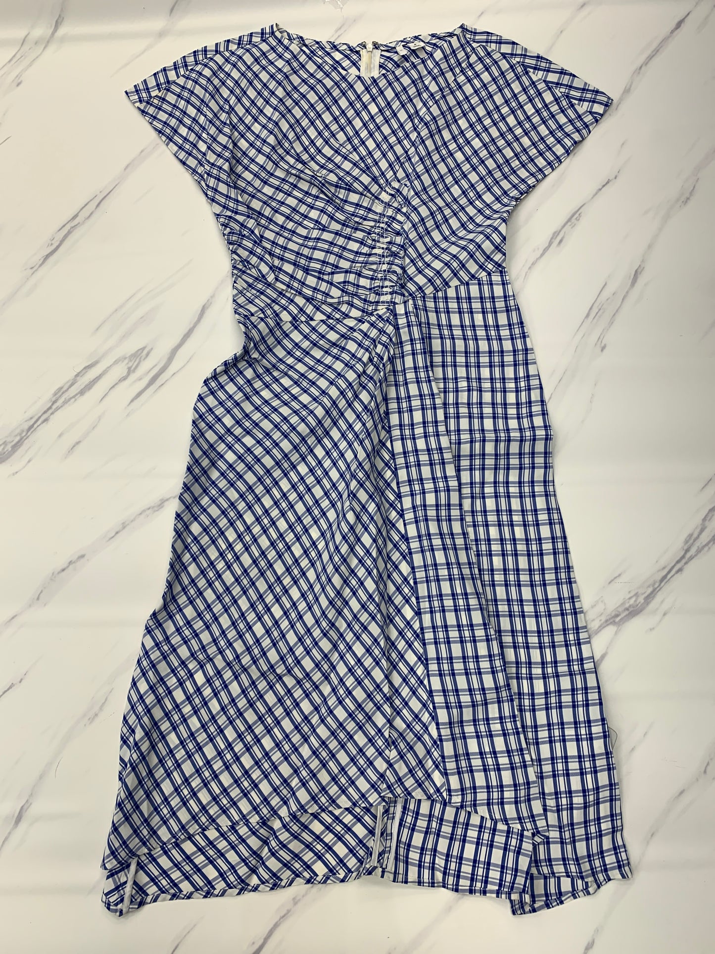 Dress Party Midi By Cma In Plaid Pattern, Size: 8