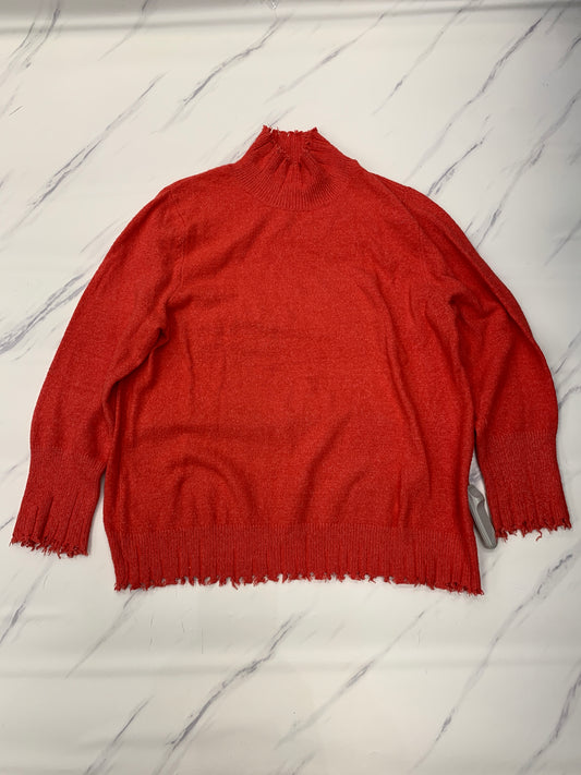 Sweater By Nic + Zoe In Red, Size: Xl