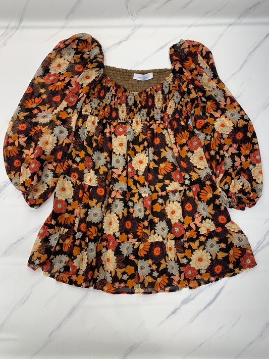 Dress Casual Short By Cmc In Orange, Size: L