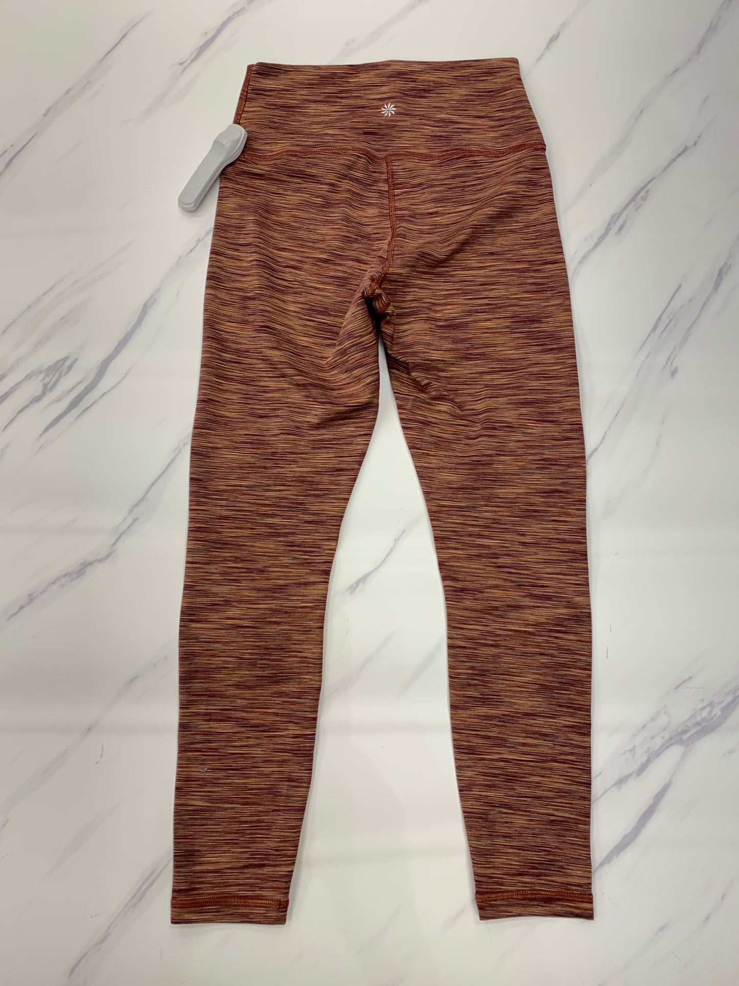 Athletic Leggings By Athleta In Maroon, Size: S