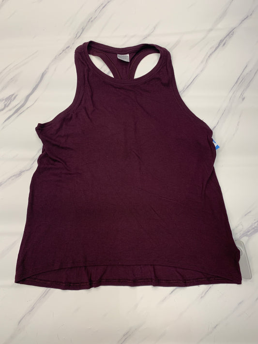 Athletic Tank Top By Athleta In Maroon, Size: M