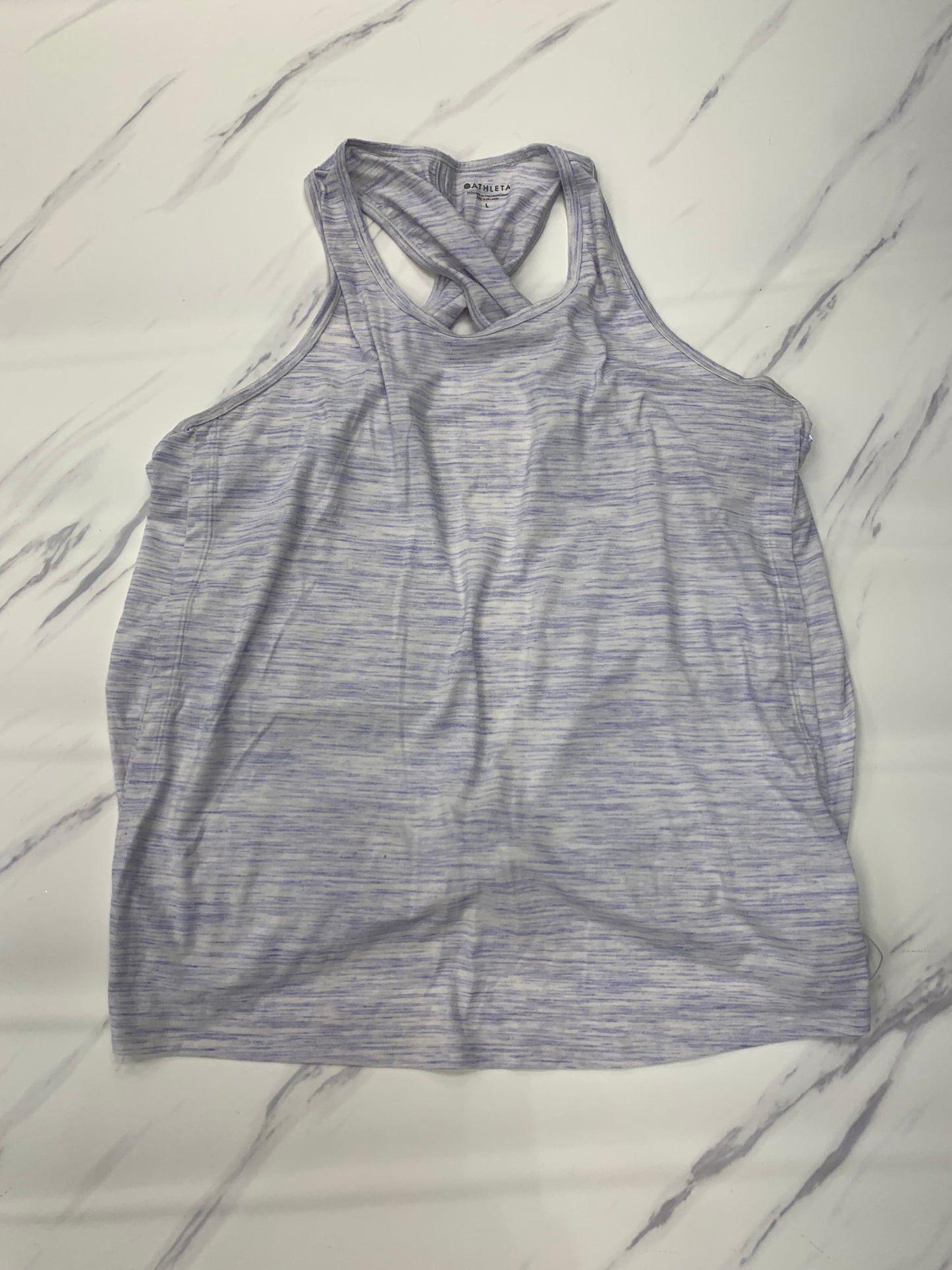 Athletic Tank Top By Athleta In Grey, Size: L