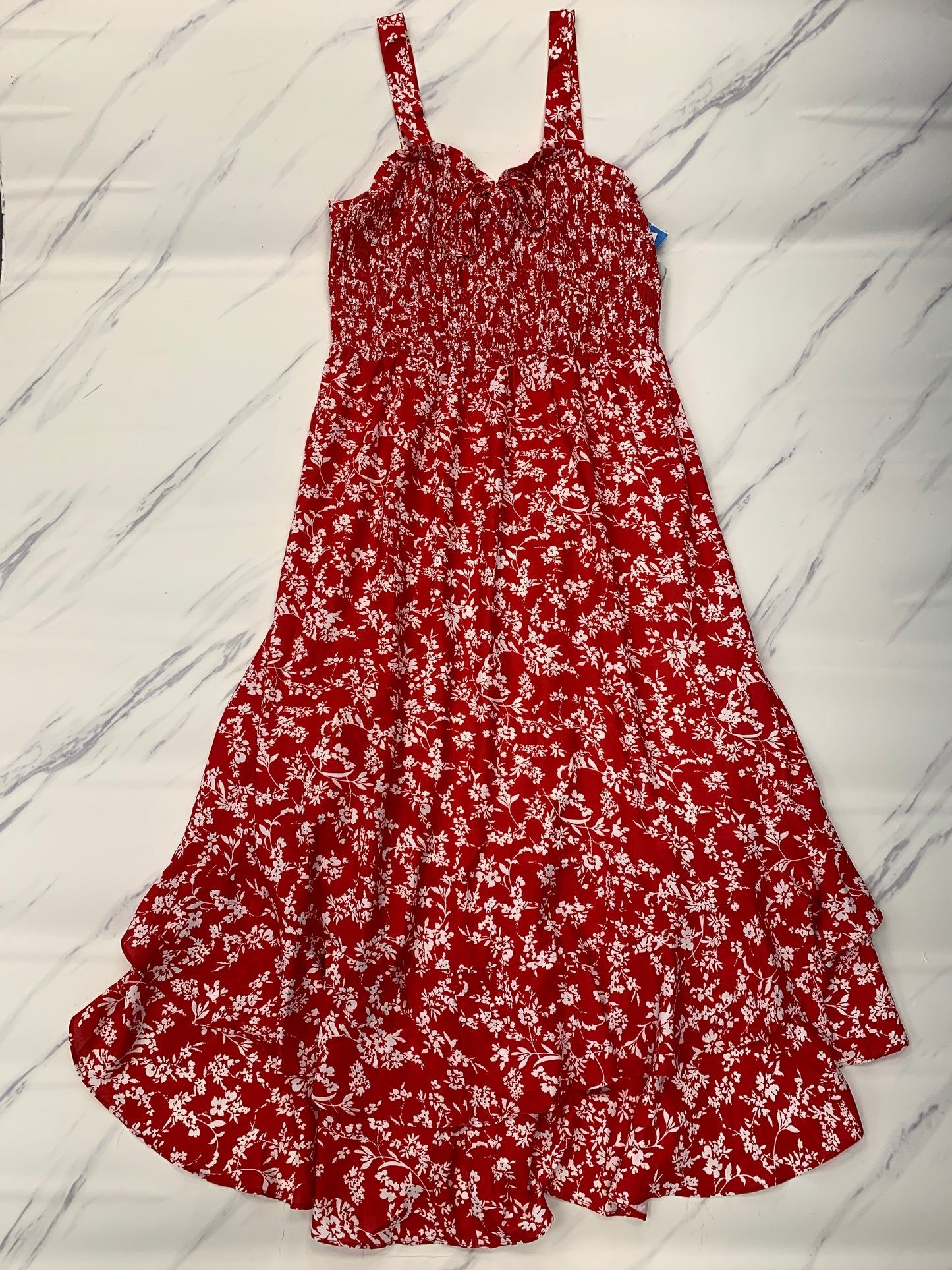 Dress Casual Maxi By Cmb In Red, Size: Xl