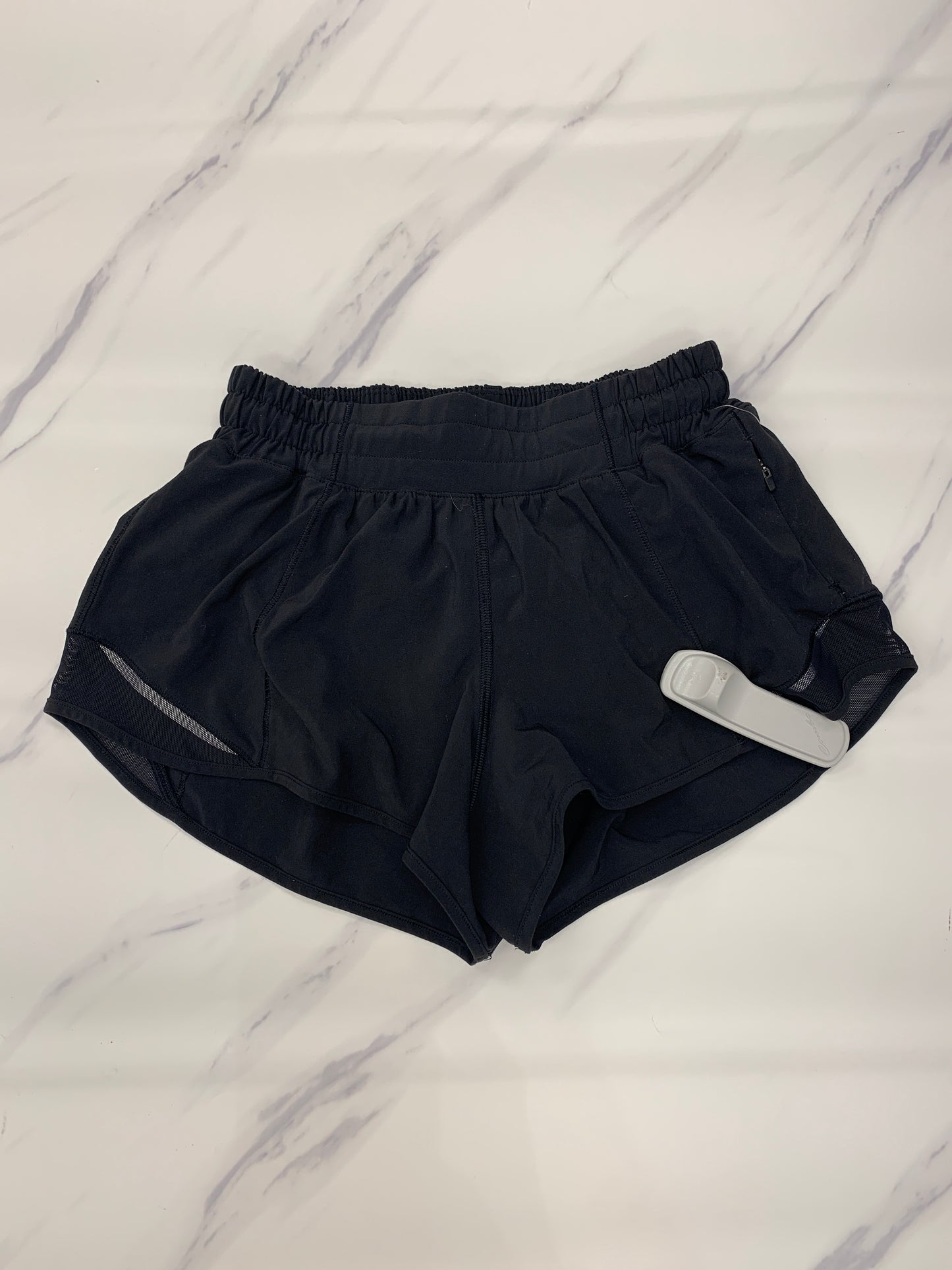 Athletic Shorts By Lululemon In Black, Size: 2