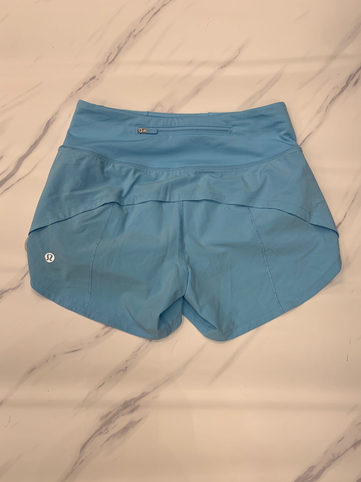 Athletic Shorts By Lululemon In Blue, Size: 2