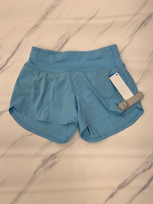 Athletic Shorts By Lululemon In Blue, Size: 2