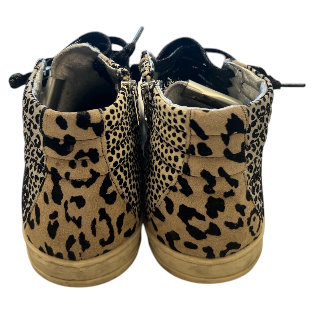 Shoes Sneakers By P448 In Animal Print, Size: 8