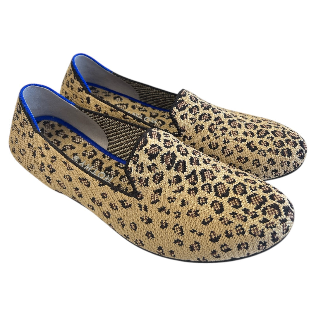 Shoes Flats By Rothys In Animal Print, Size: 10.5