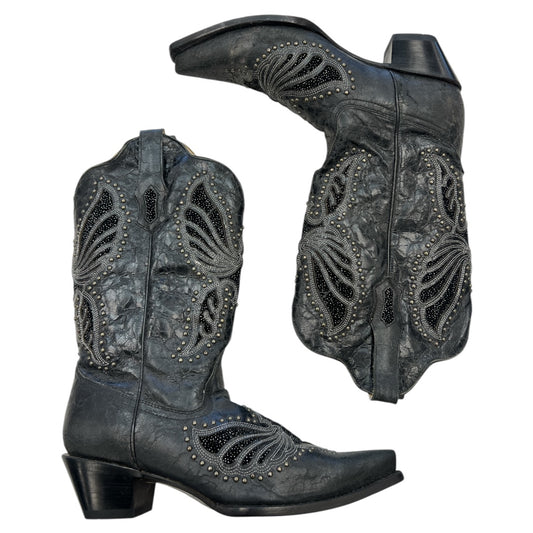 Boots Western By Corral In Black, Size: 11