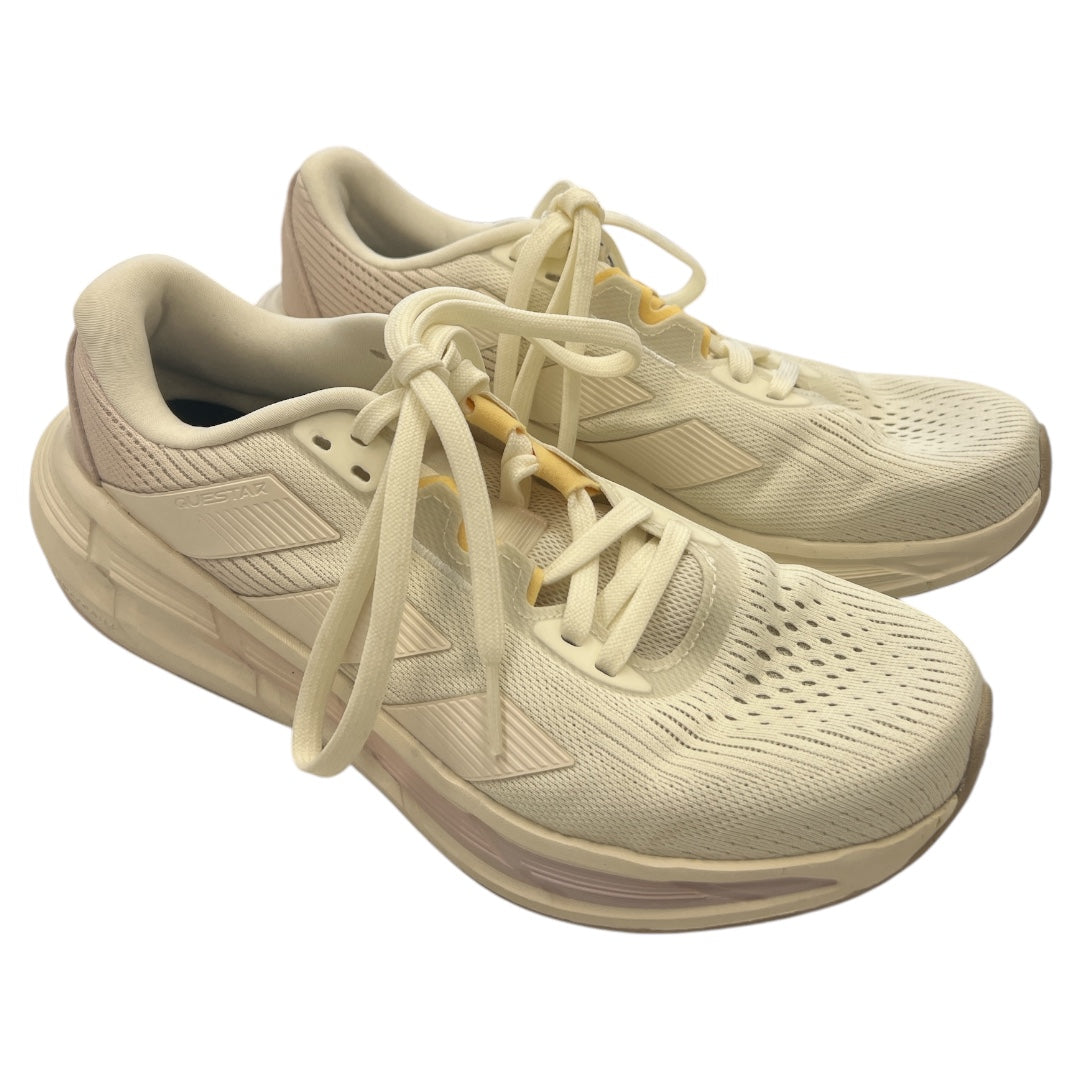 Shoes Athletic By Adidas In Cream, Size: 8.5