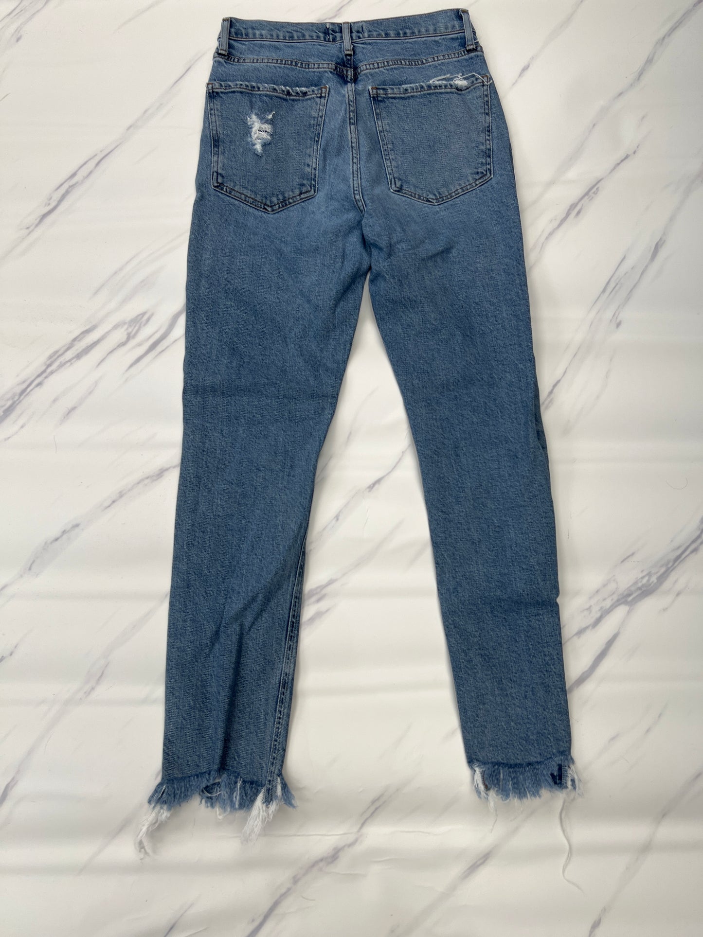 Jeans Skinny By Agolde In Blue Denim, Size: 0