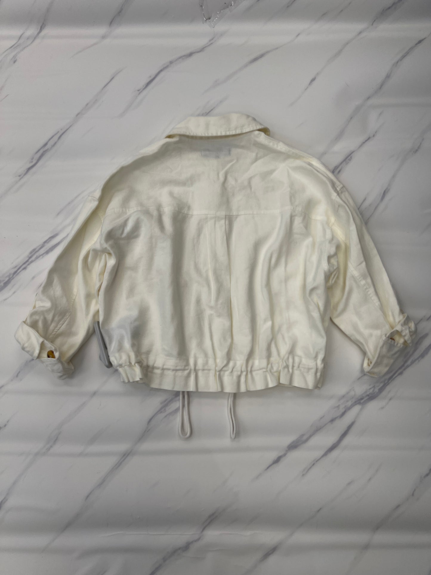 Jacket Shirt By Blanknyc In Cream, Size: Xs