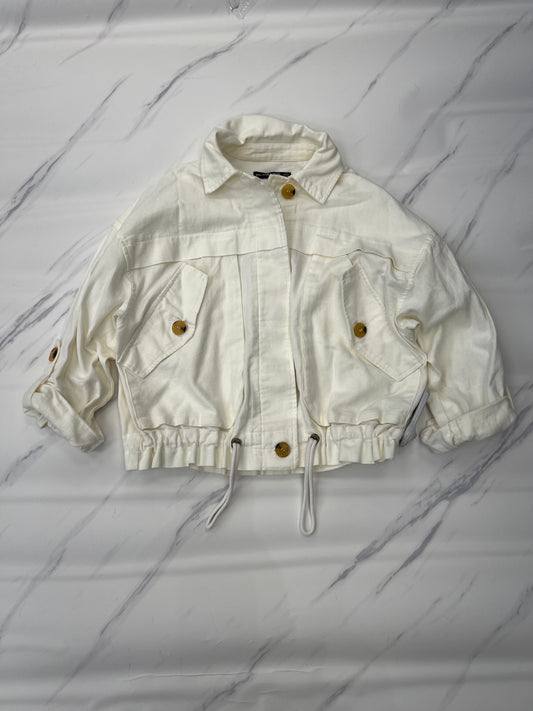 Jacket Shirt By Blanknyc In Cream, Size: Xs