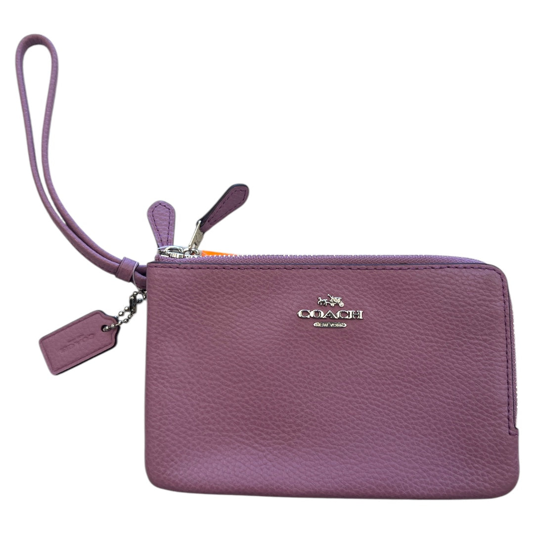 Wristlet Designer By Coach, Size: Medium