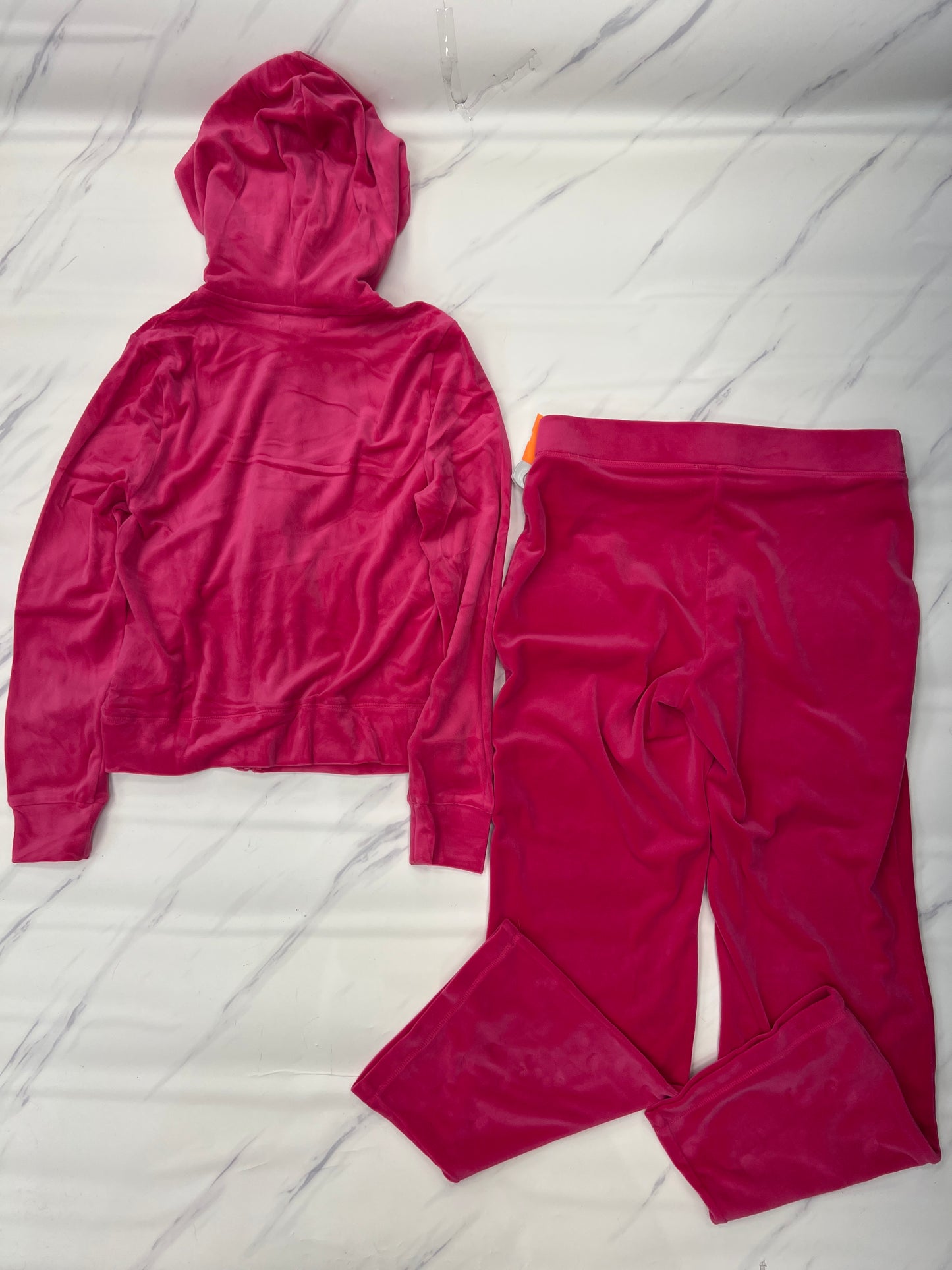 Athletic Pants 2pc By Juicy Couture In Pink, Size: M