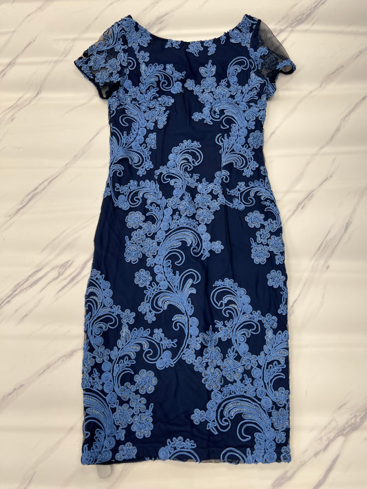 Dress Party Midi By Js Collections In Blue, Size: 8