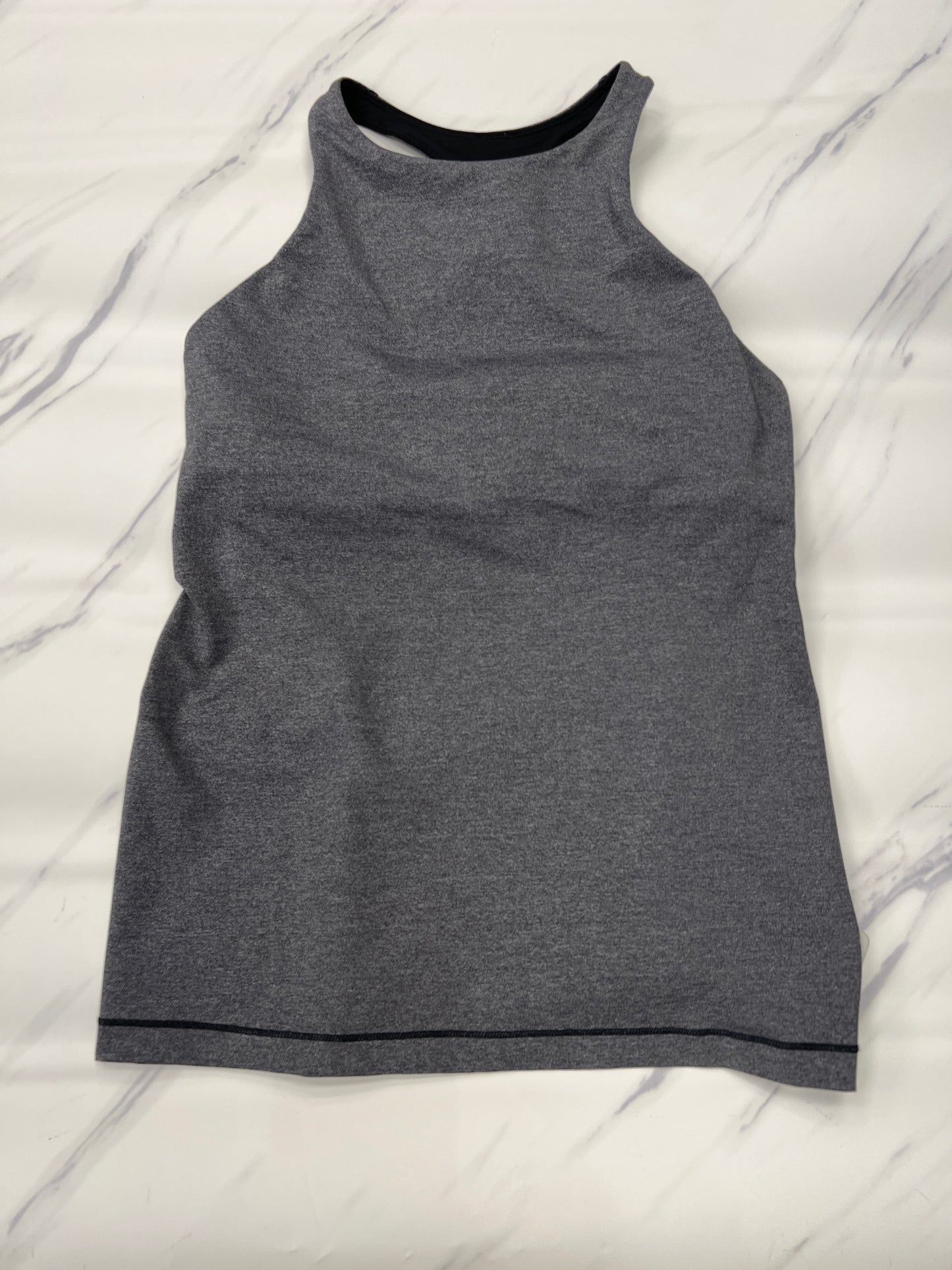 Athletic Tank Top By Lululemon In Grey, Size: 10