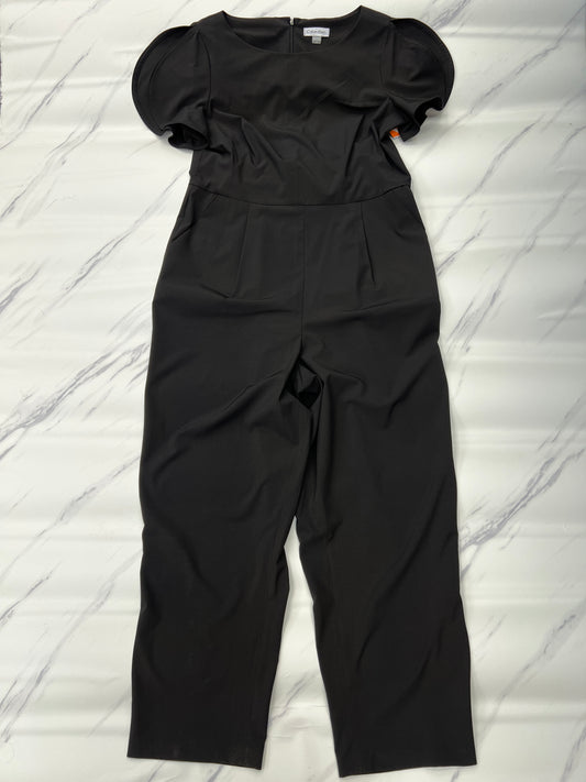 Jumpsuit By Calvin Klein In Black, Size: 12