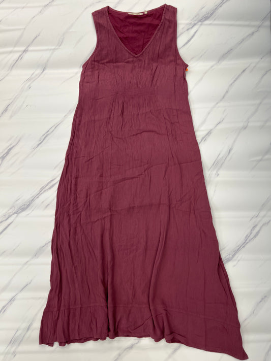 Dress Casual Maxi By Soft Surroundings In Maroon, Size: L