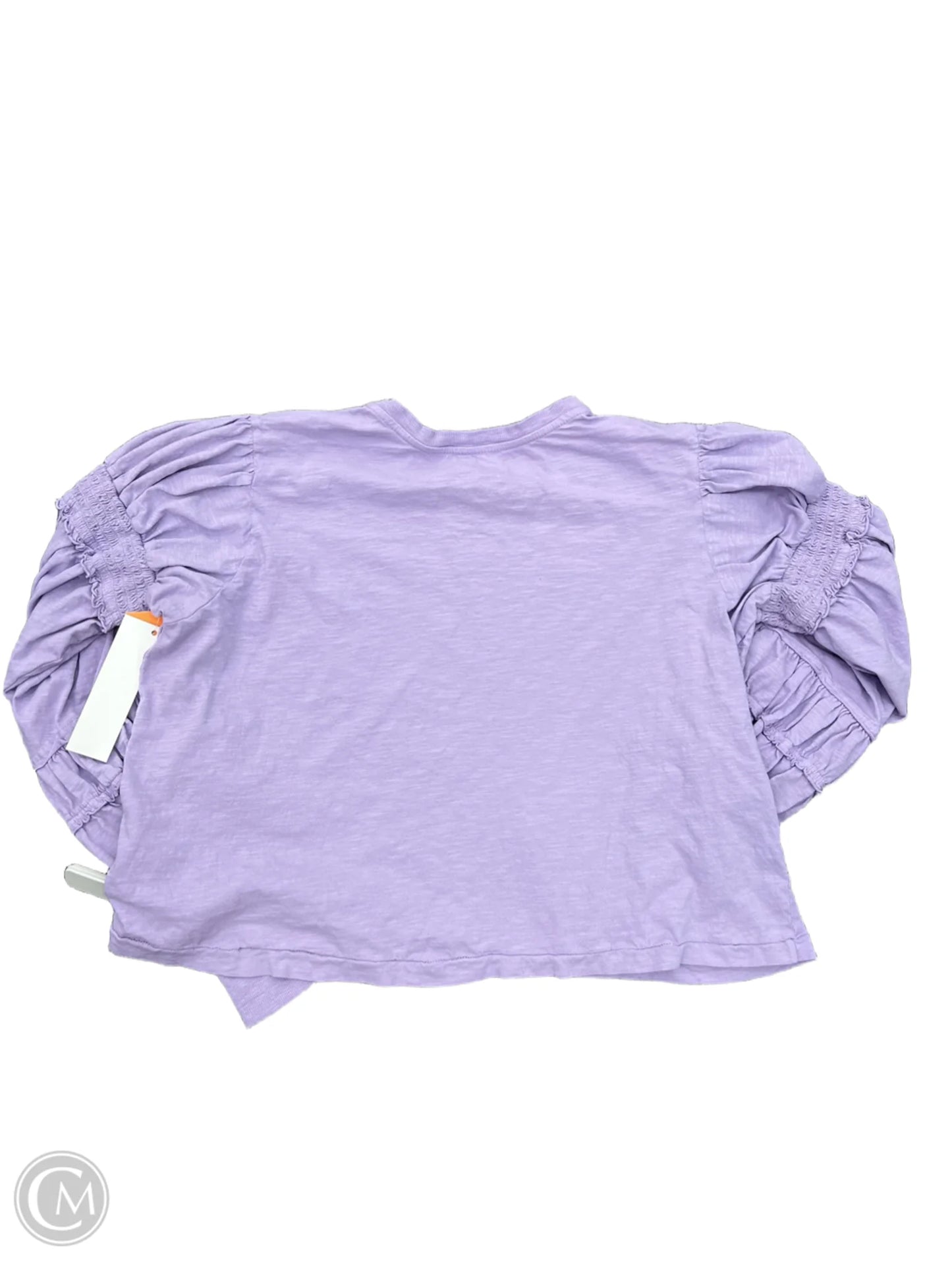 Top Long Sleeve By Pilcro In Purple, Size: Xl