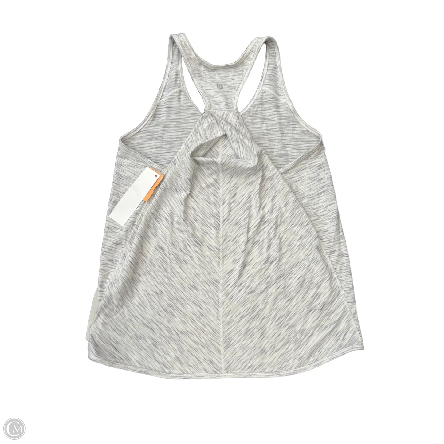 Athletic Tank Top By Lululemon In Grey, Size: 8