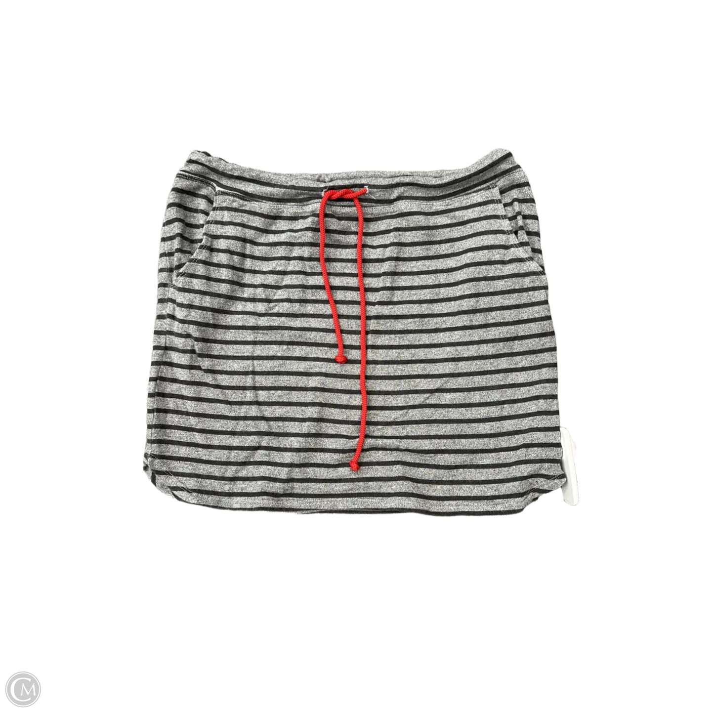 Skirt Mini & Short By Sundry In Striped Pattern, Size: M