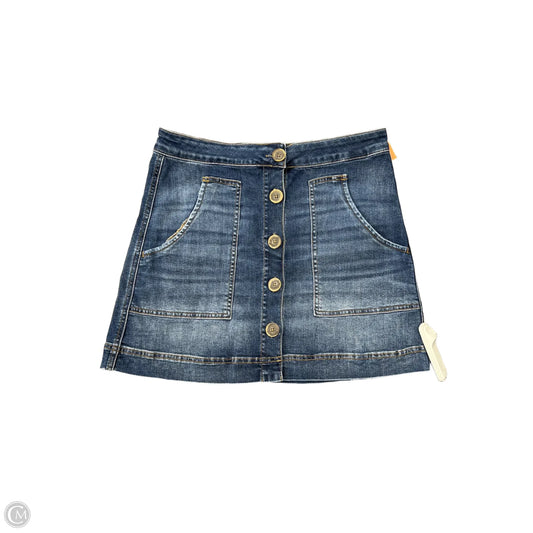 Skirt Mini & Short By Sanctuary In Blue Denim, Size: 8