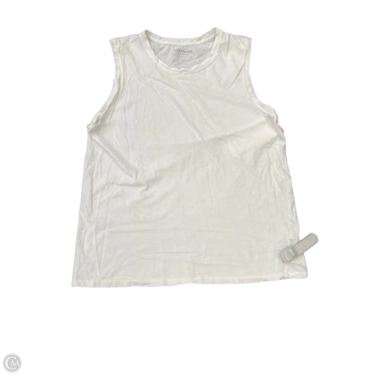 Top Sleeveless Basic By Everlane In White, Size: L