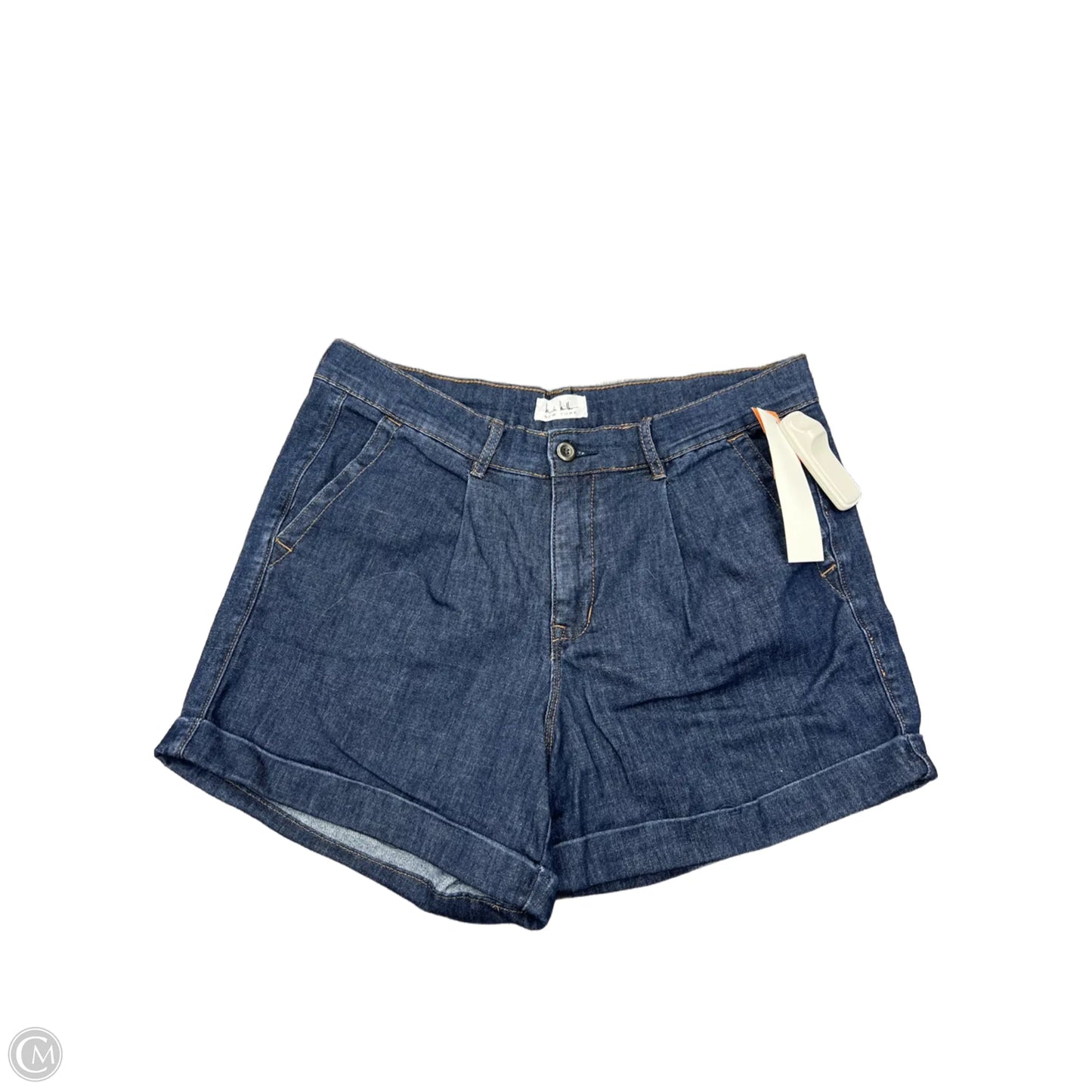 Shorts By Nicole By Nicole Miller In Blue Denim, Size: 8