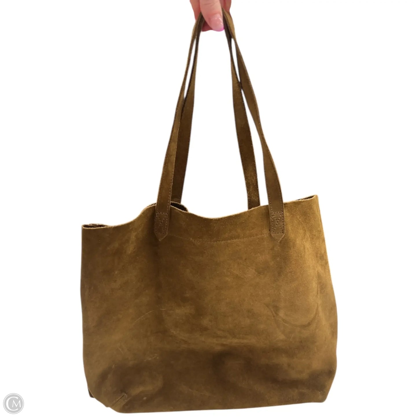 Tote Leather By Madewell, Size: Large