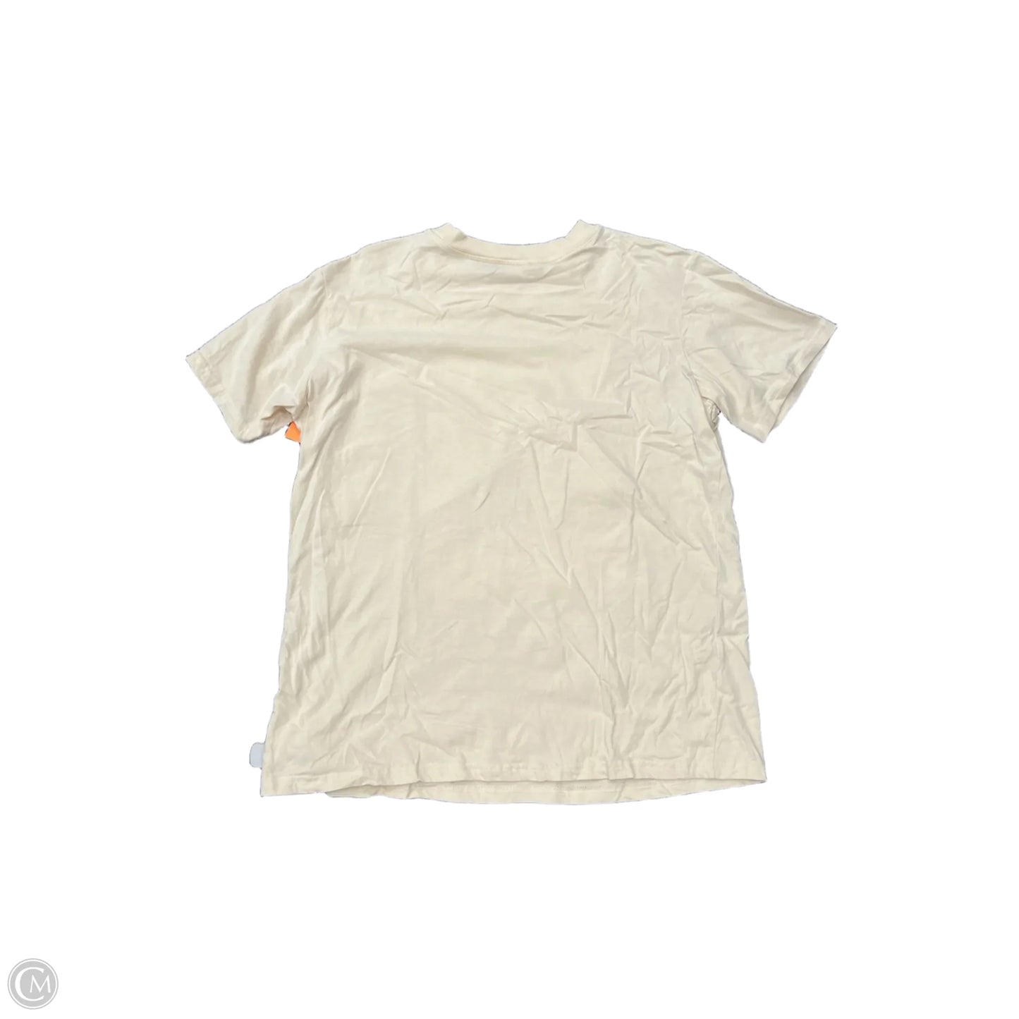 Top Short Sleeve By Pink Lily In Cream, Size: M