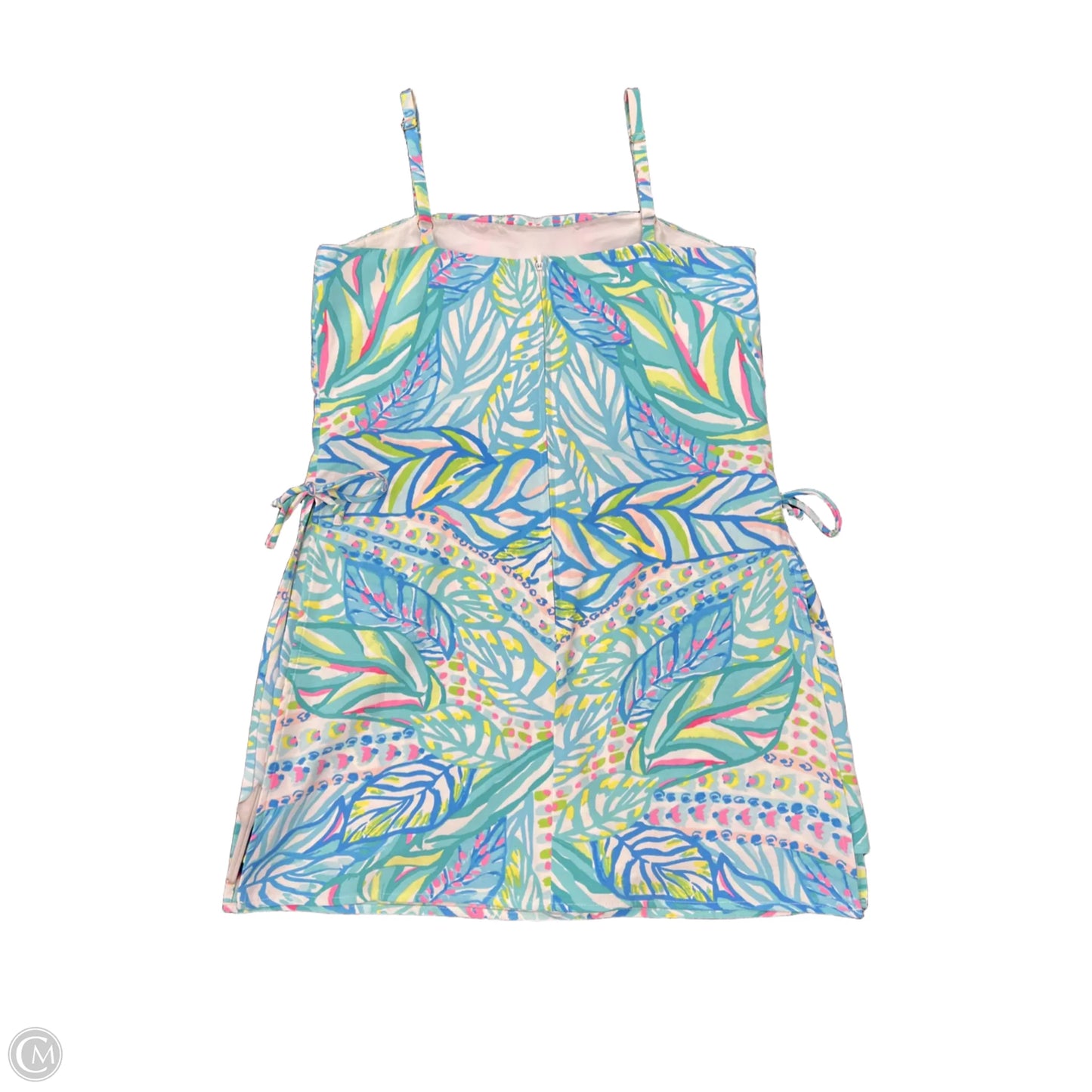 Dress Designer By Lilly Pulitzer In Blue & Green, Size: 8