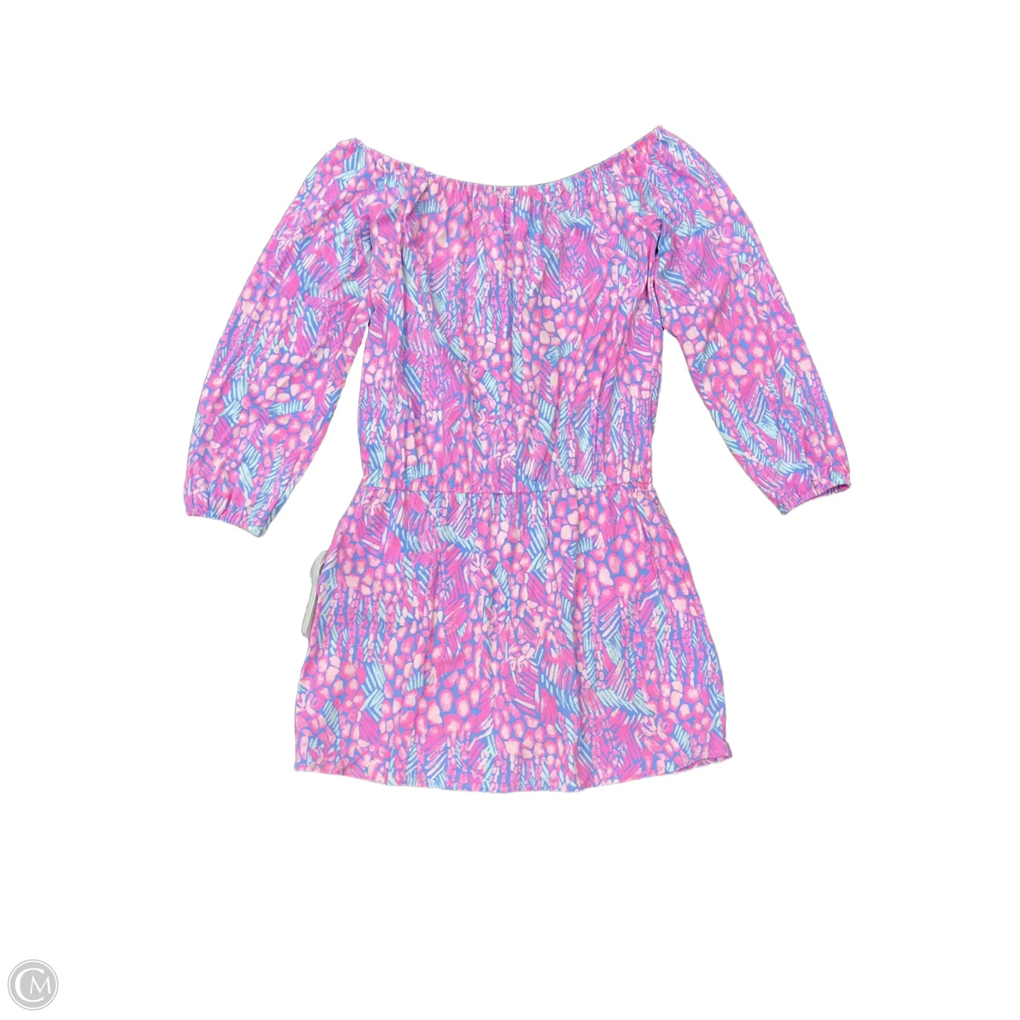 Dress Designer By Lilly Pulitzer In Blue & Pink, Size: S