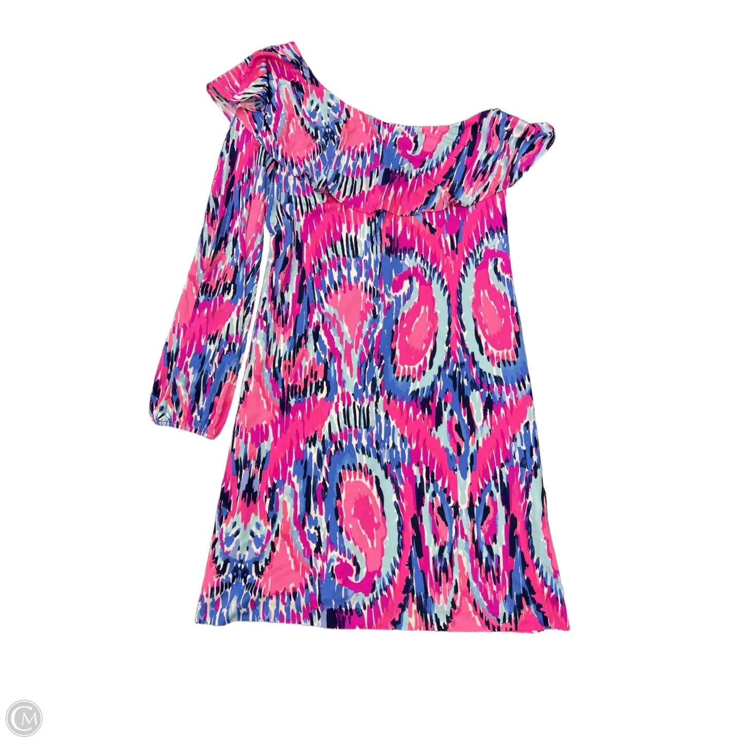 Dress Designer By Lilly Pulitzer In Blue & Pink, Size: S