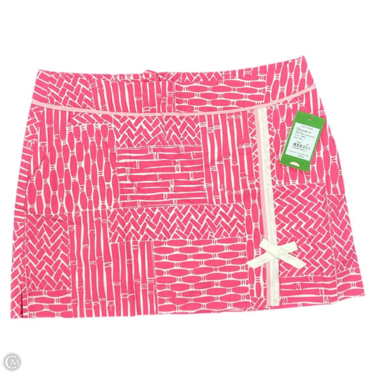 Skort Designer By Lilly Pulitzer In Pink, Size: 10