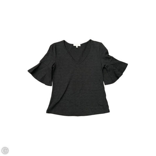 Top Short Sleeve By Eri + Ali In Black, Size: Xs