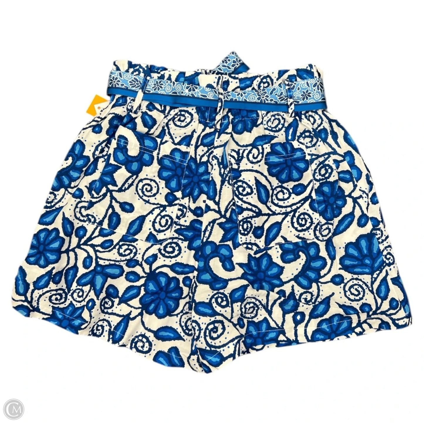 Shorts By Current Air In Blue & White, Size: M