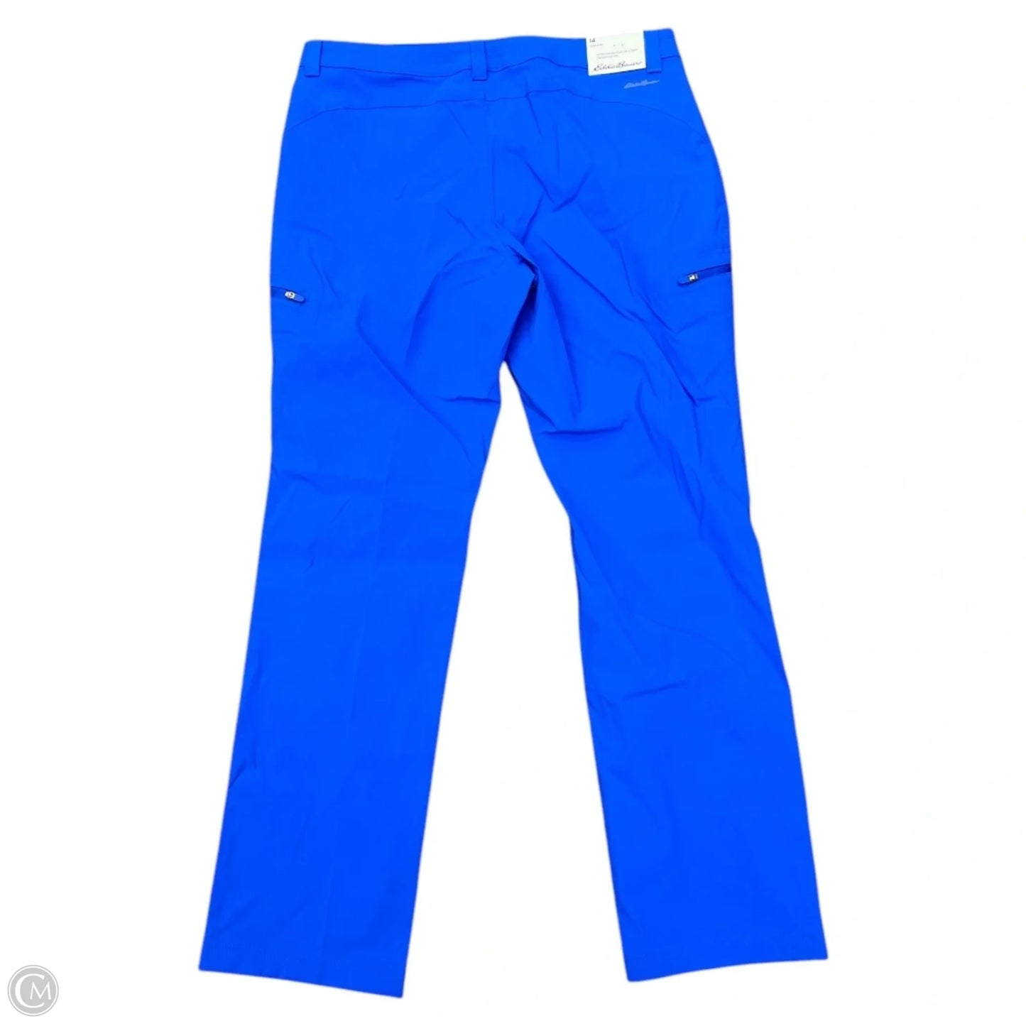 Athletic Pants By Eddie Bauer In Blue, Size: 14