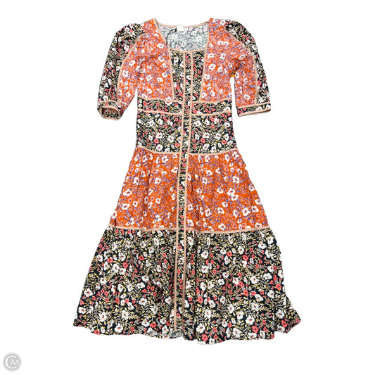 Dress Casual Midi By Glamorous In Floral Print, Size: S