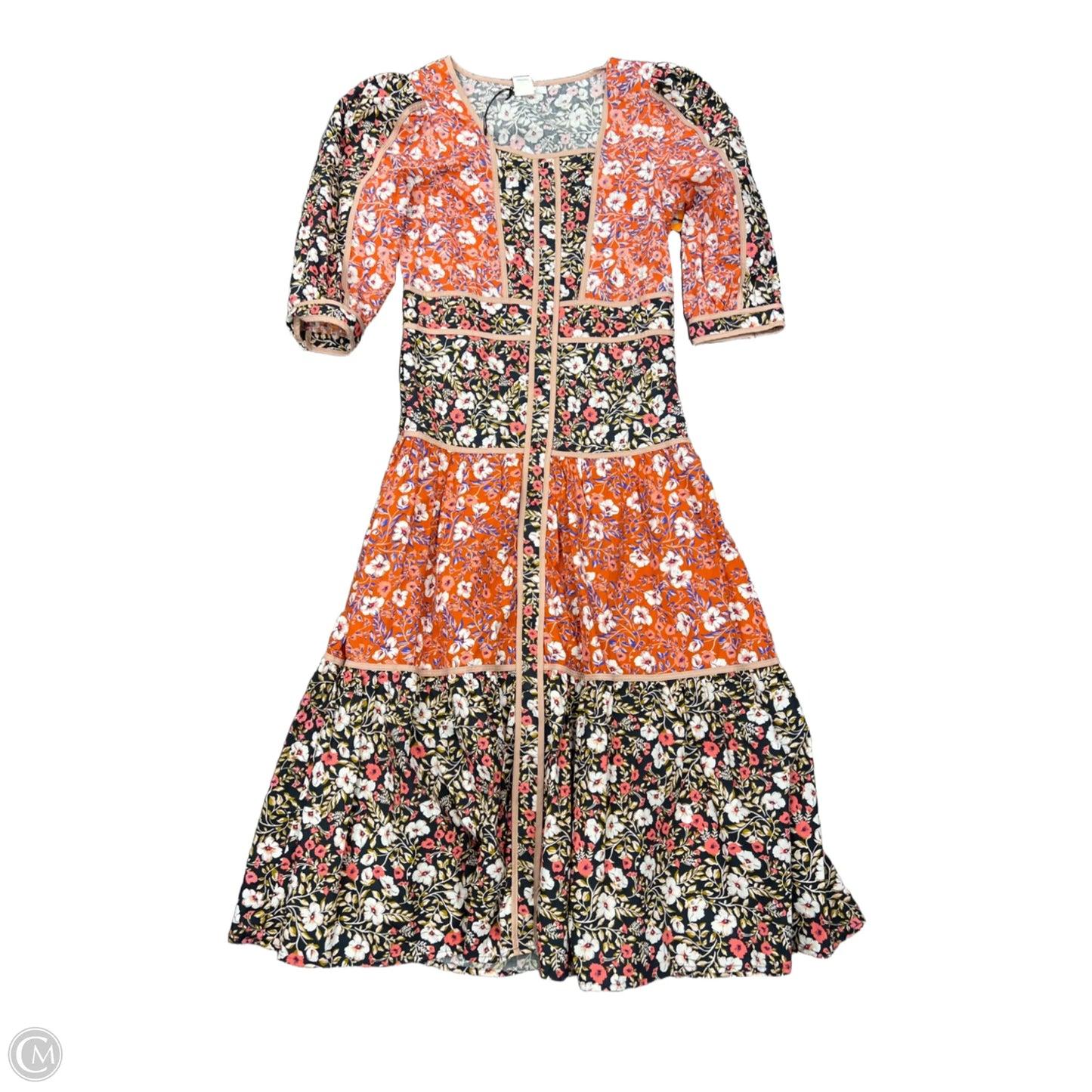 Dress Casual Midi By Glamorous In Floral Print, Size: S