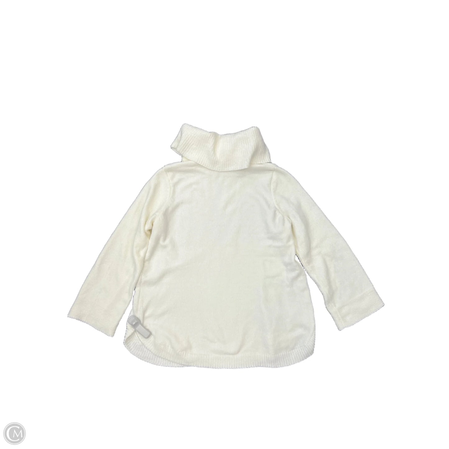 Sweater By Soft Surroundings In White, Size: L