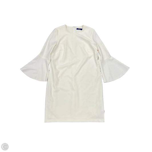 Dress Party Short By Polo Ralph Lauren In White, Size: 12