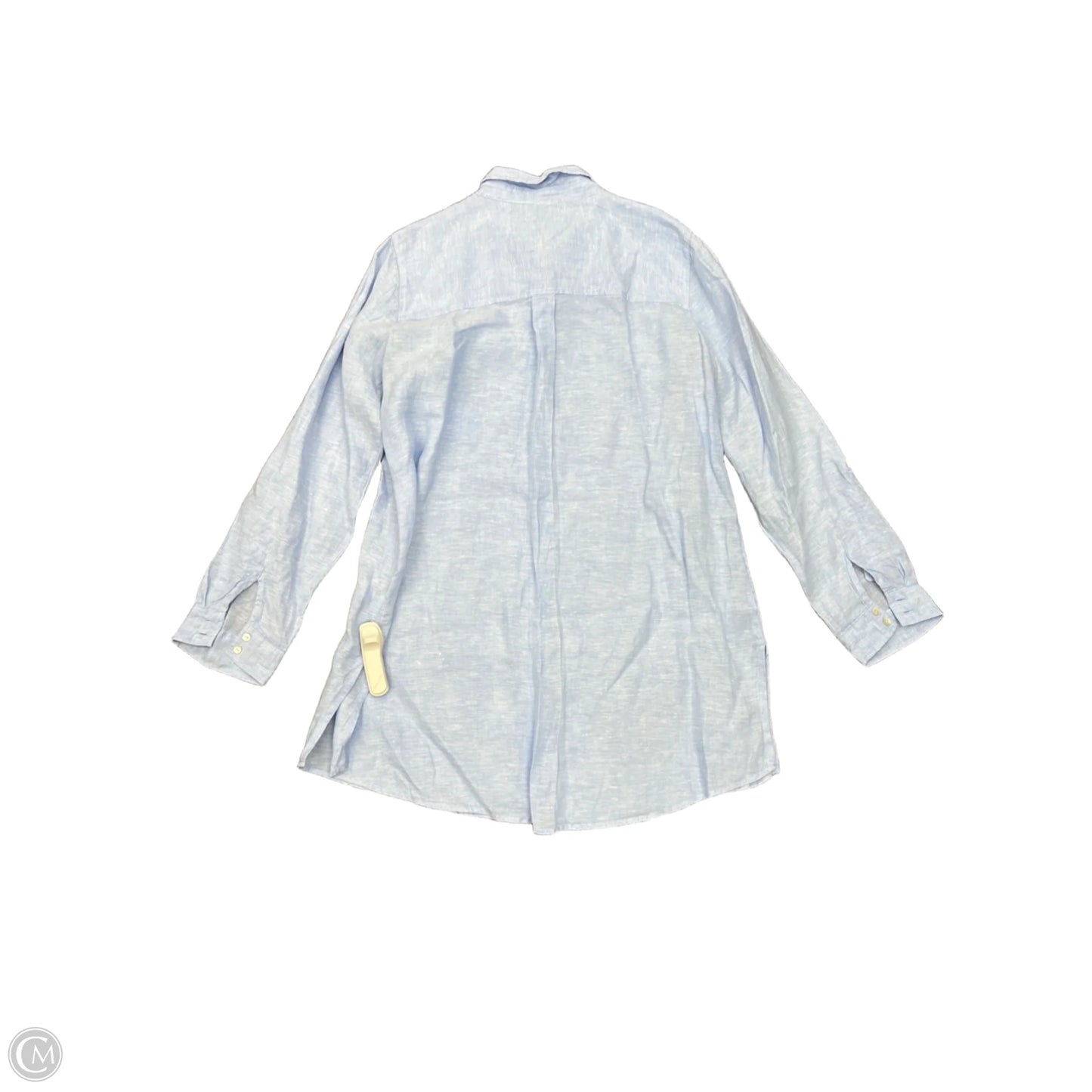 Top Long Sleeve By T Tahari In Blue, Size: Xl