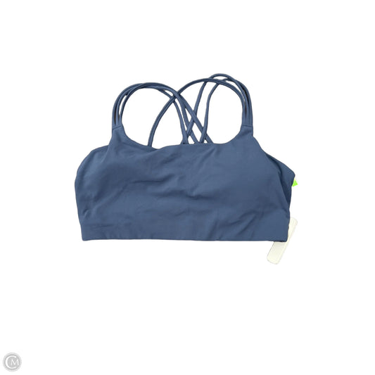 Athletic Bra By Athleta In Blue, Size: L