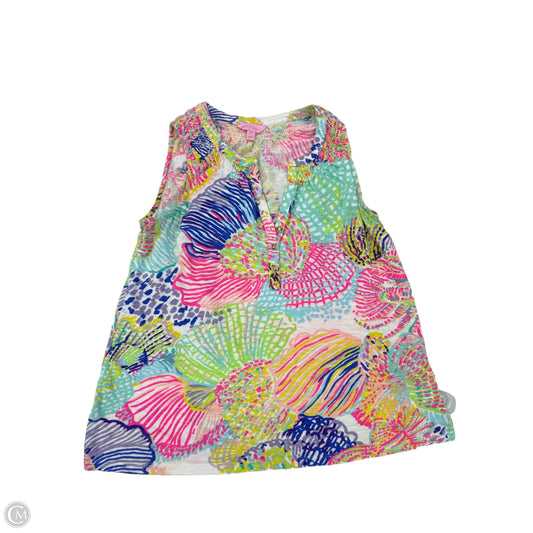 Top Sleeveless Designer By Lilly Pulitzer In Multi-colored, Size: M