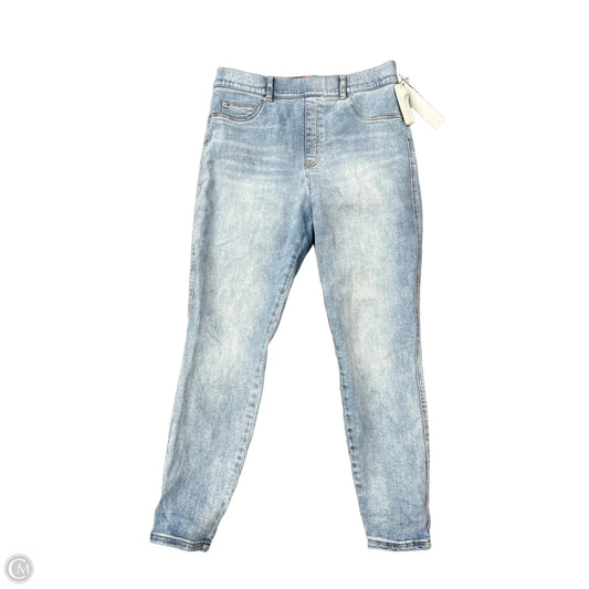 Jeans Skinny By Spanx In Blue Denim, Size: Xl