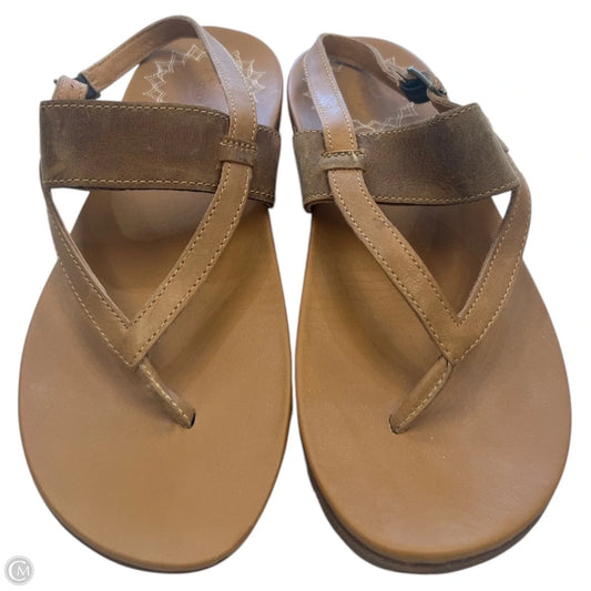Sandals Flats By Chacos In Brown, Size: 7