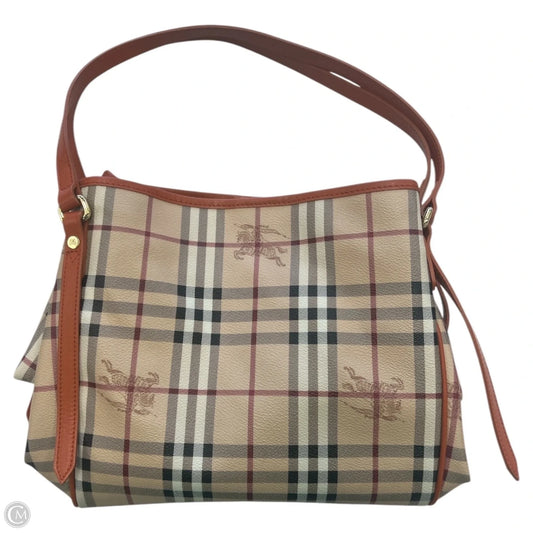 Tote Luxury Designer By Burberry, Size: Medium